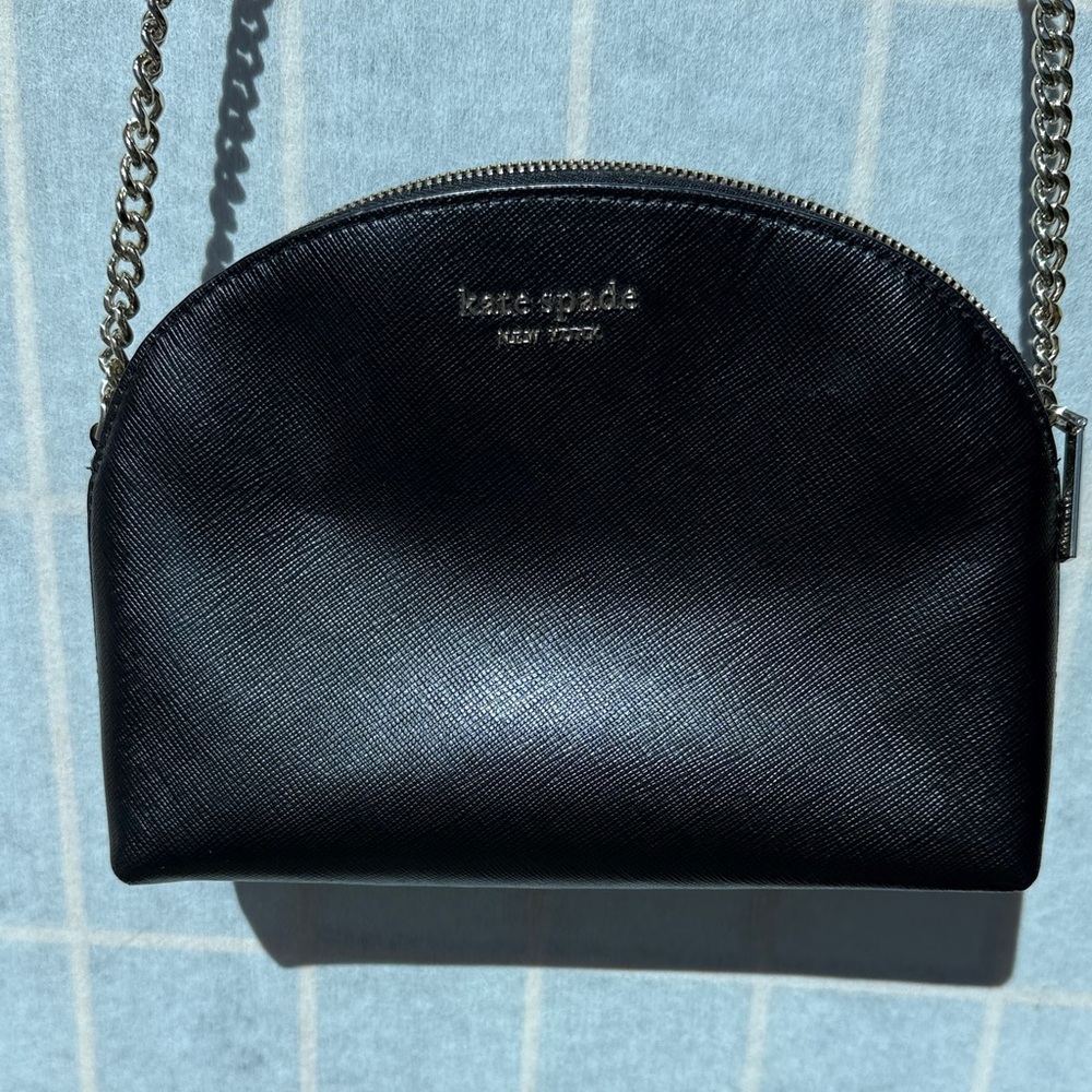 Kate Spade Black Leather Crossbody Bag